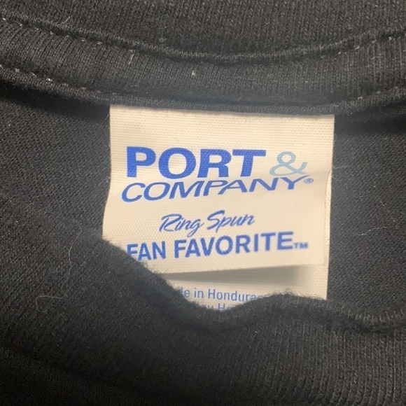 Port & Co. Motorcycle black tee, size 2XL - Picture 5 of 6